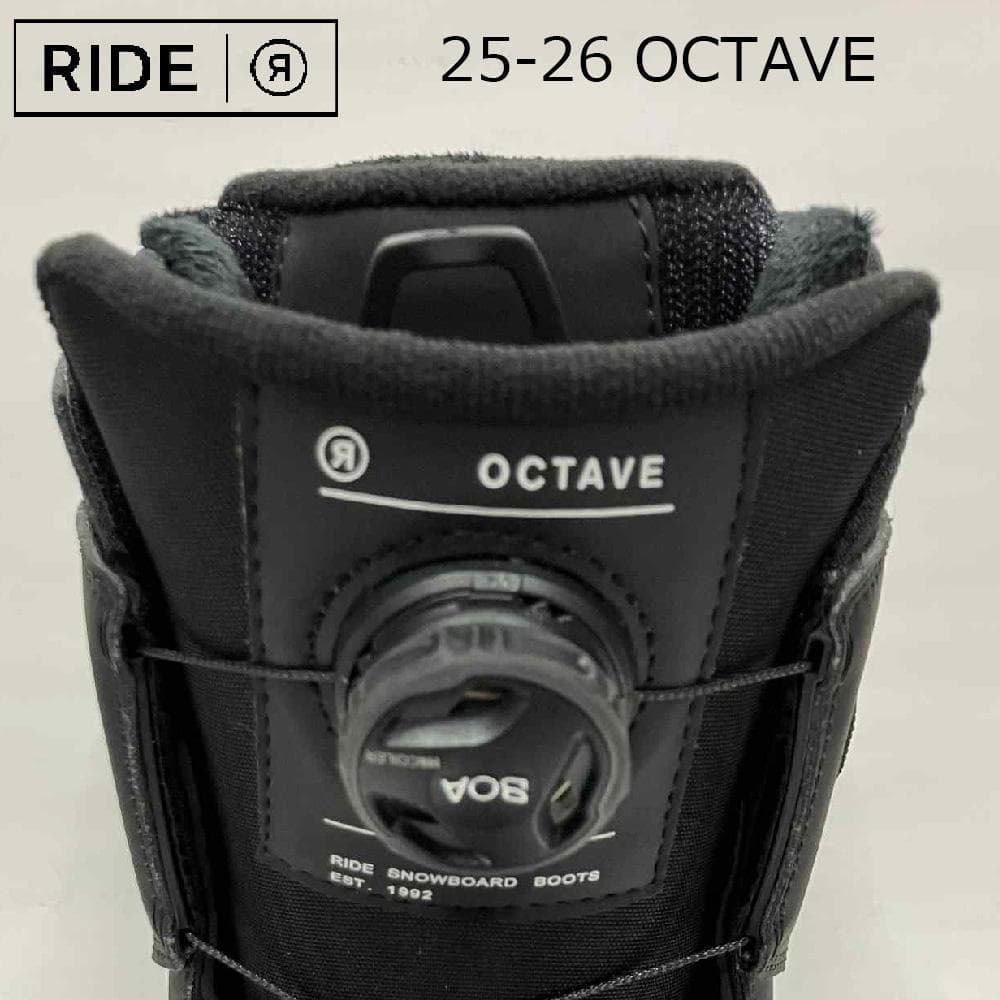 【新品】25-26 RIDE OCTAVE 27.5cm スノーボードブーツ