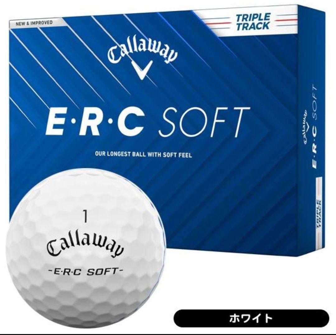 Callaway ERC SOFT 25 TRPLTRK 12球　ホワイト