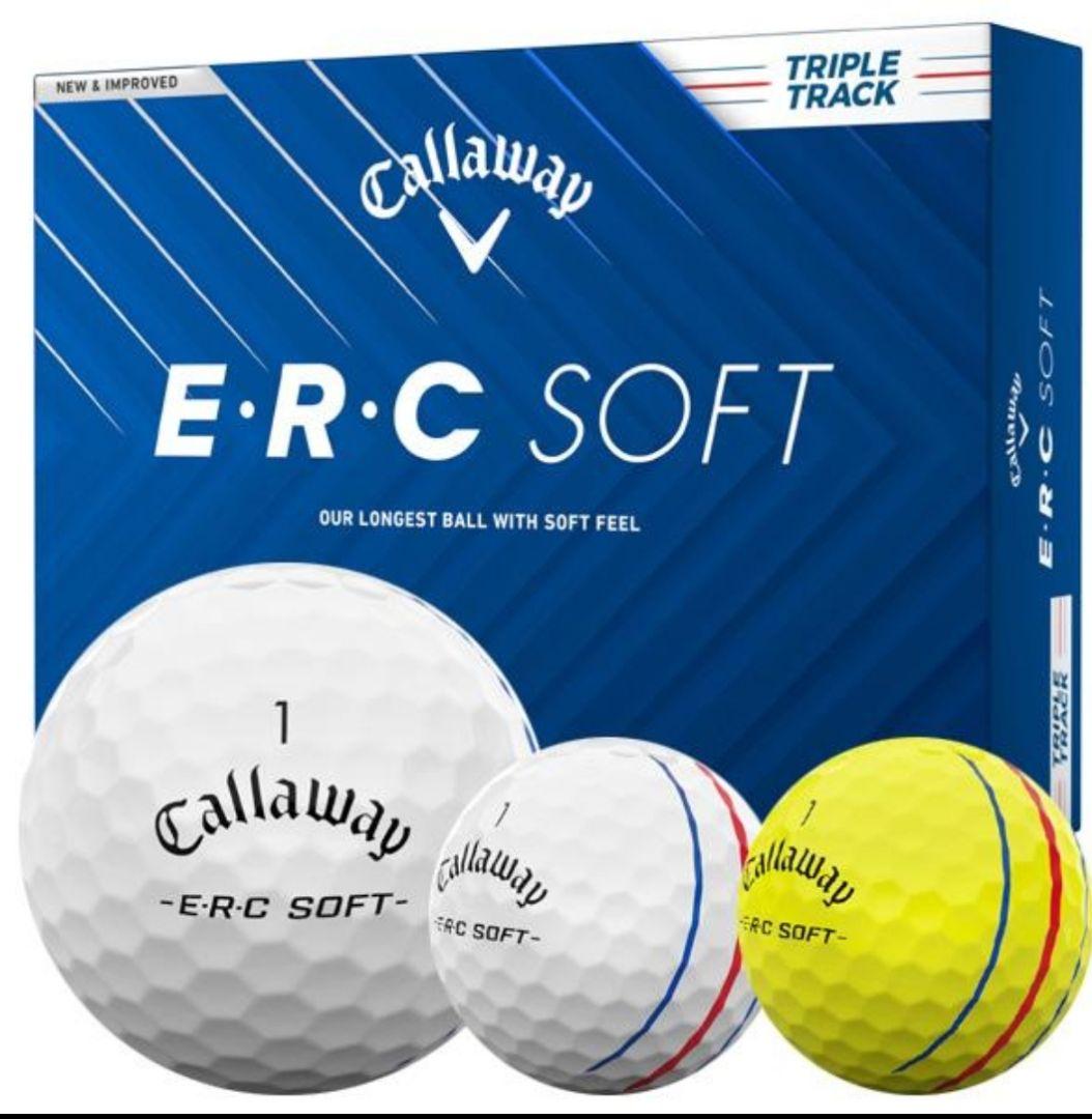 Callaway ERC SOFT 25 TRPLTRK 12球　ホワイト