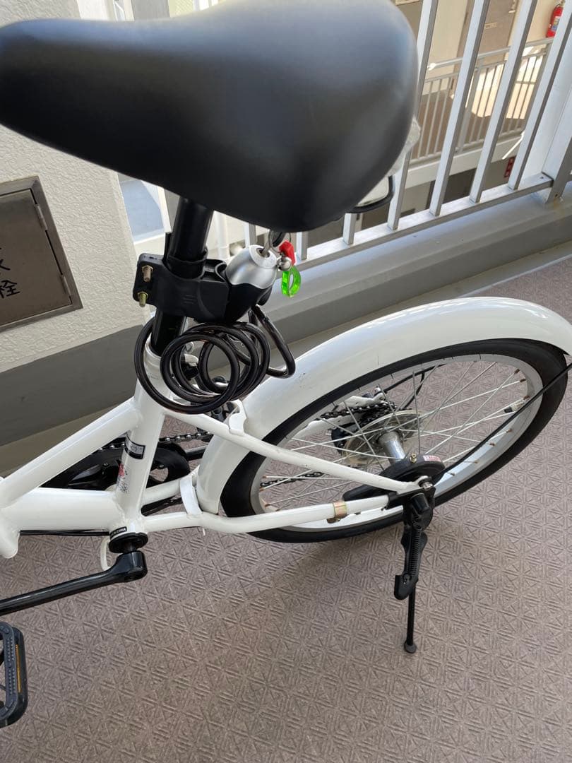 Dore d'ore 折りたたみ自転車 白
