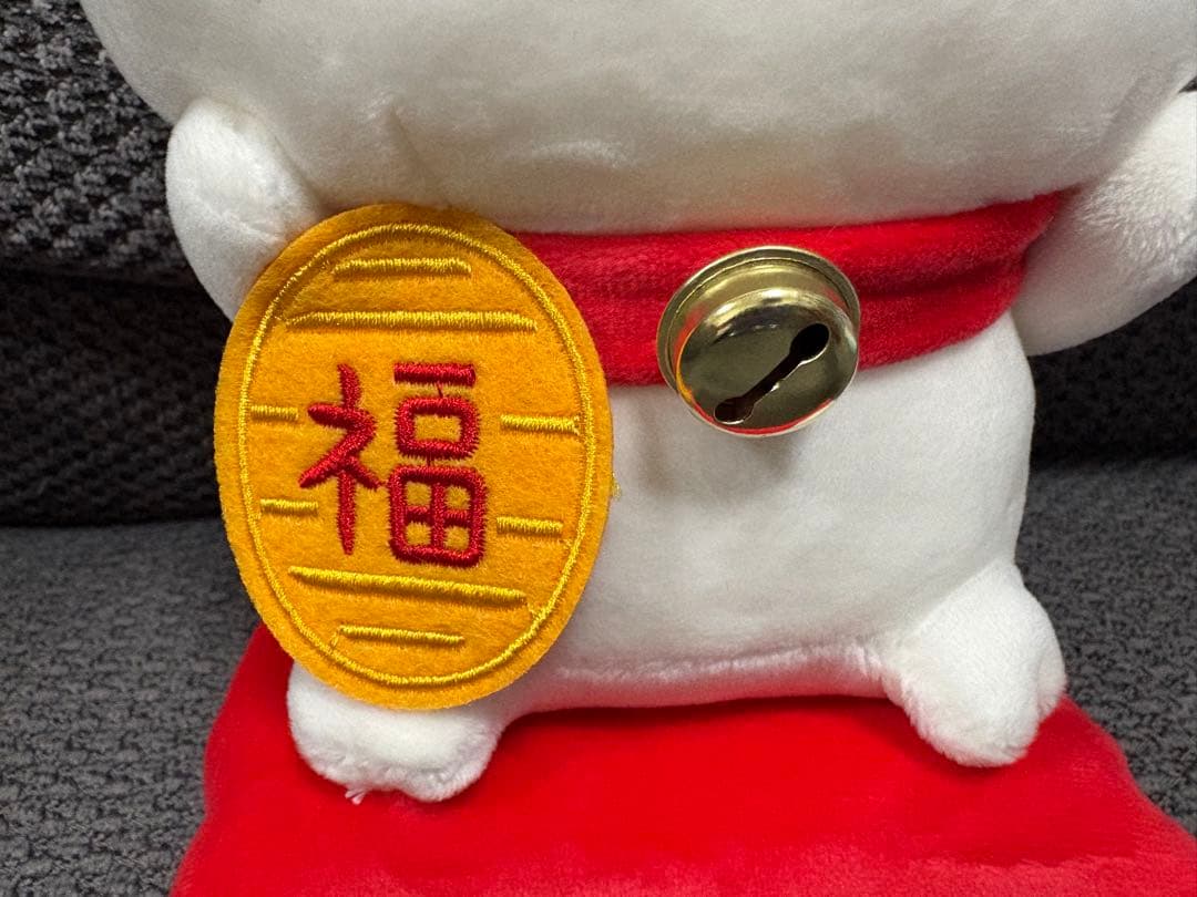 招福ハチワレぬいぐるみ(フェイク)