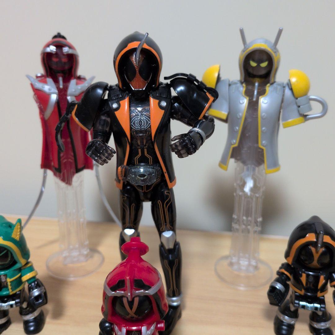 仮面ライダー フィギュア 6体セット 武器付き