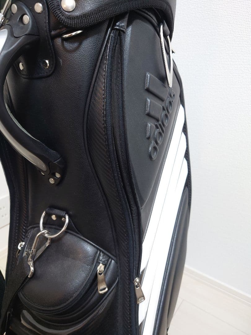 adidas ゴルフキャディバッグ ブラック