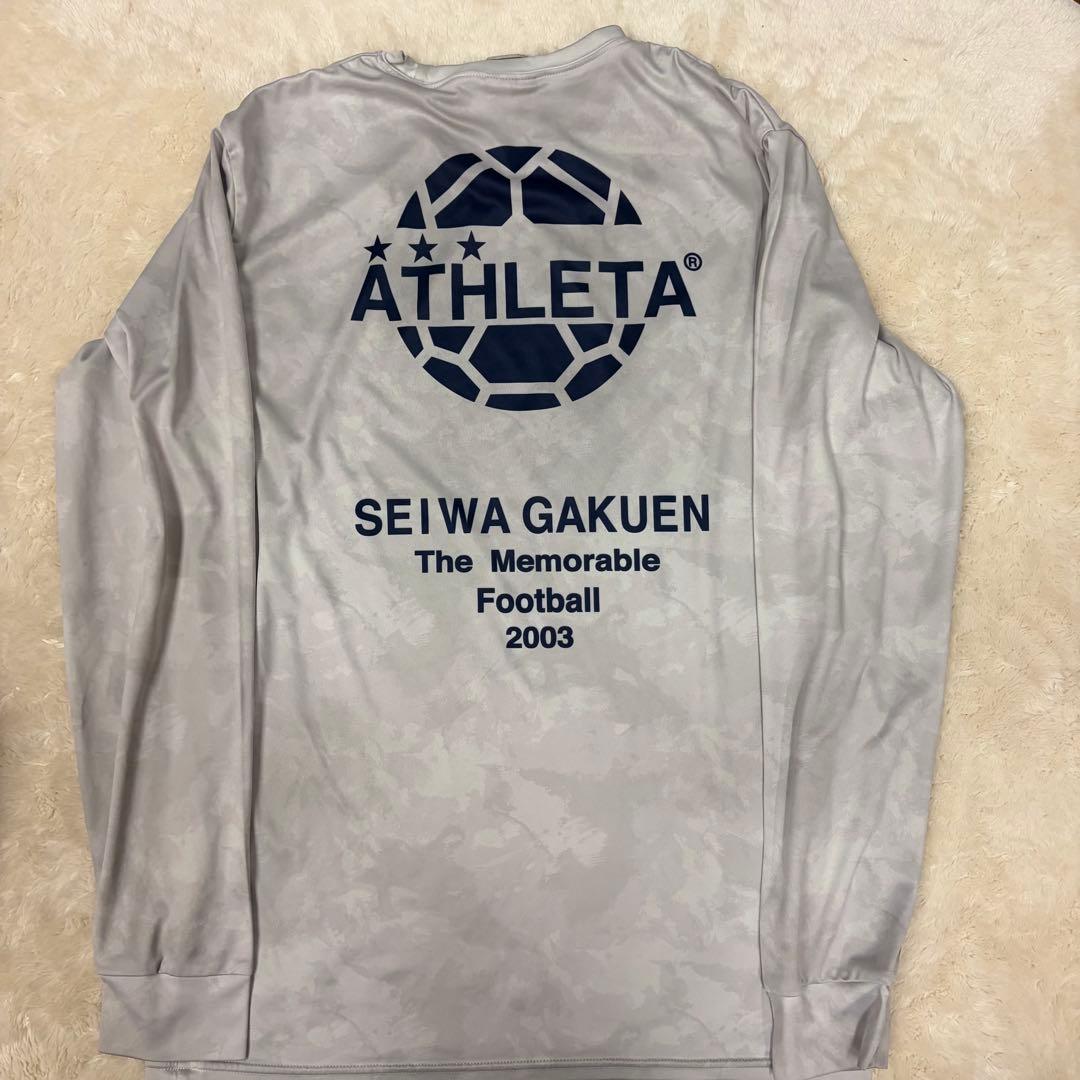 聖和学園 サッカー部 トレーニングウェア 選手支給品 長袖 レア番号