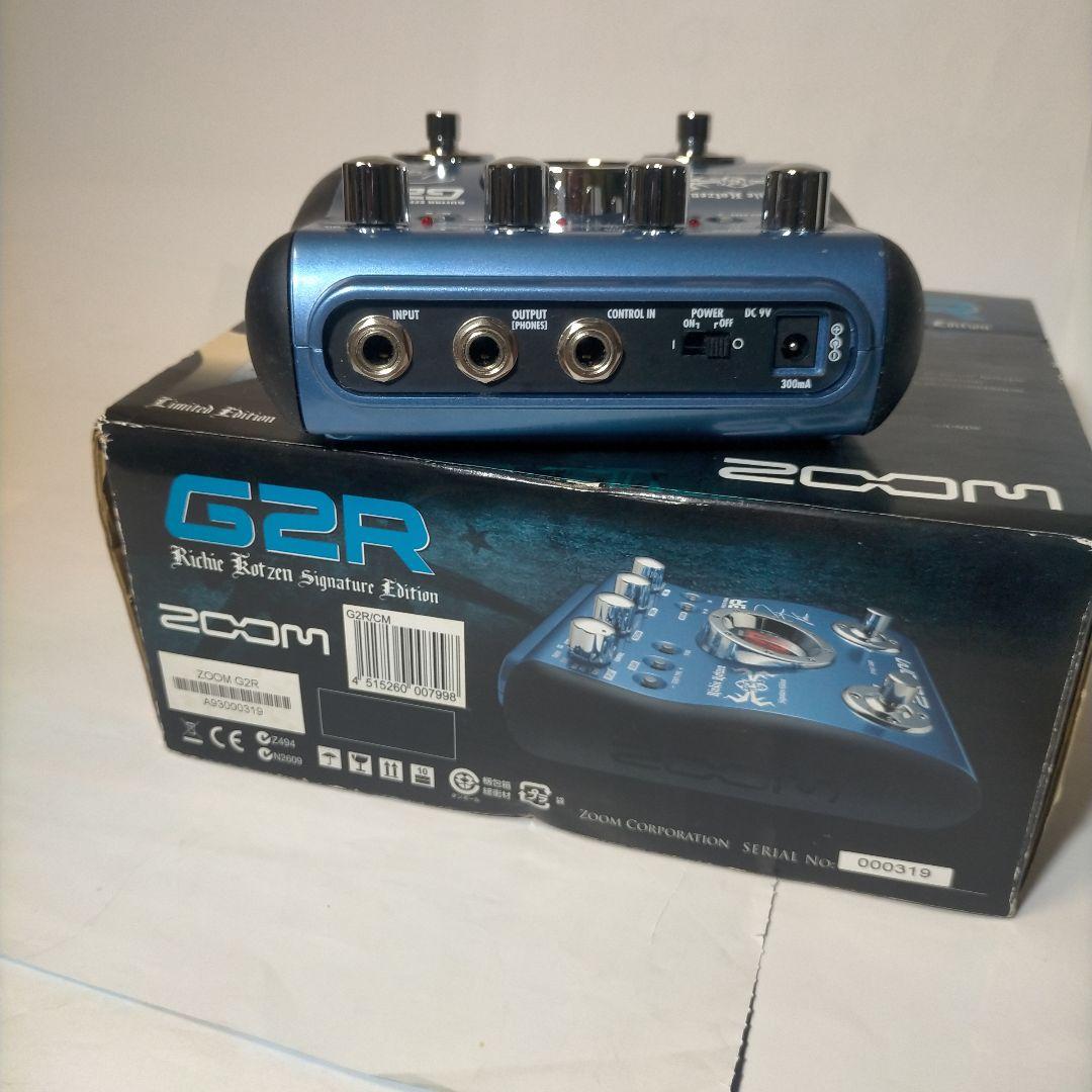 美品・ZOOM G2R デジタルエフェクトペダル・(リッチ―サンボラ・モデル)