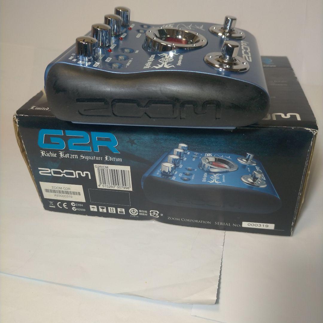 美品・ZOOM G2R デジタルエフェクトペダル・(リッチ―サンボラ・モデル)