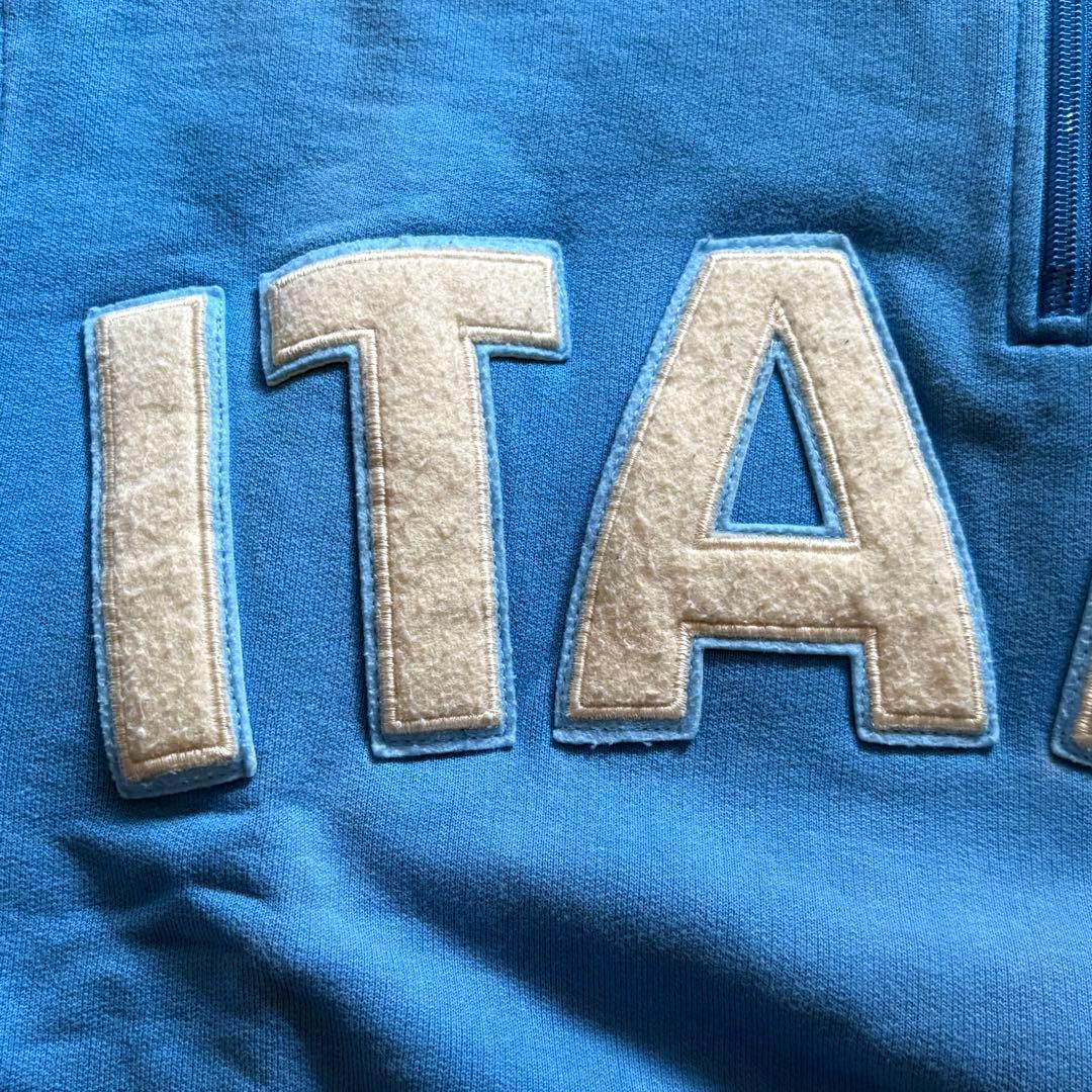 kappa イタリア代表 ハーフジップ スウェット M