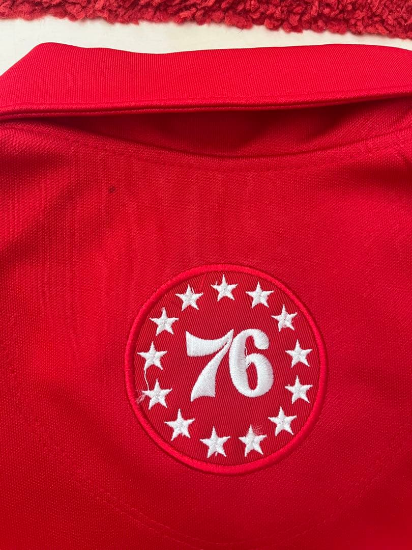 NBA フィラデルフィア76ers NIKE製　シューティングシャツ　サイズ　M