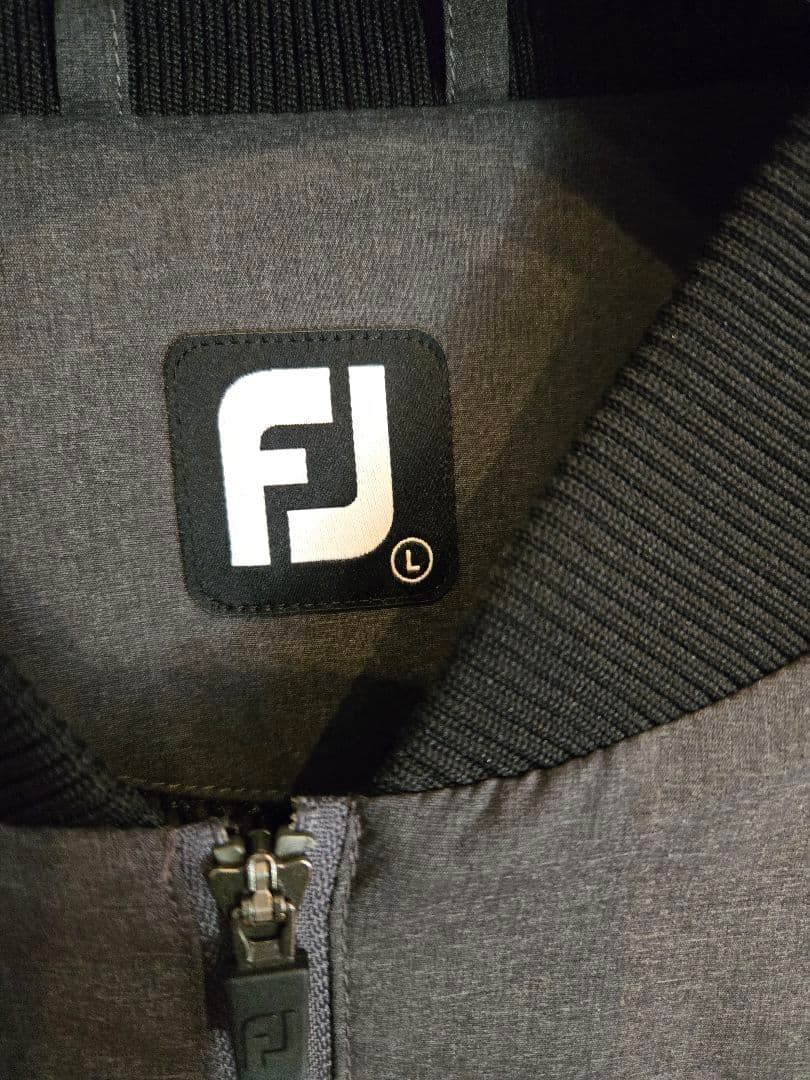 フットジョイ　FJ グレー ボンバージャケット