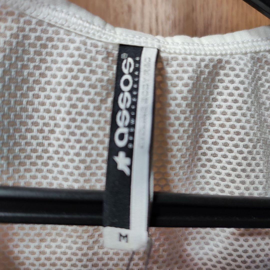 Assos 青 ジッパー付きウェア