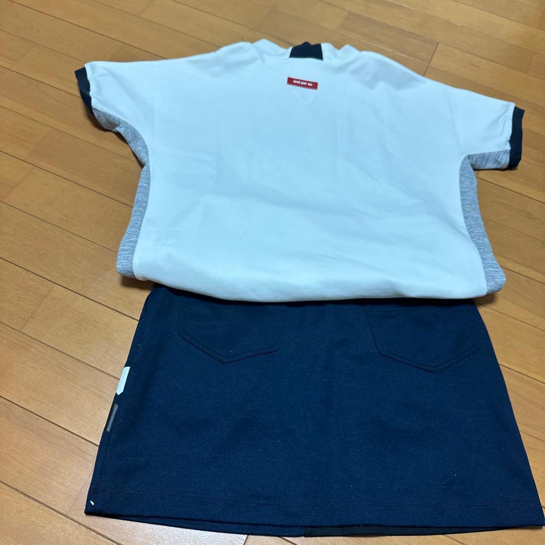 andperse Tシャツ スカート セットアップ