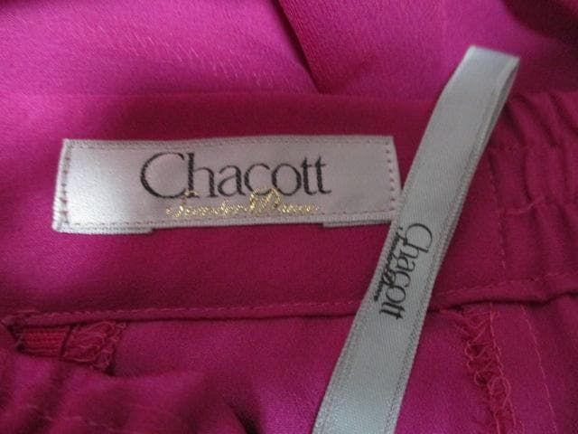 社交ダンス　chacottチャコット　ローズ★シフォン地～ロングスカート