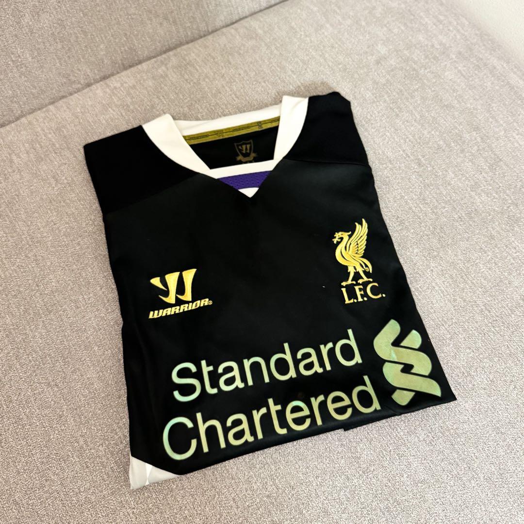 【正規品】リバプール13/14シーズンサードユニ　ジェラード 背番号8