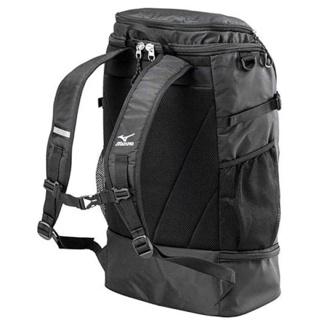 ミズノバックパック40L ブラック リュックサック ヘルメット収納　大容量