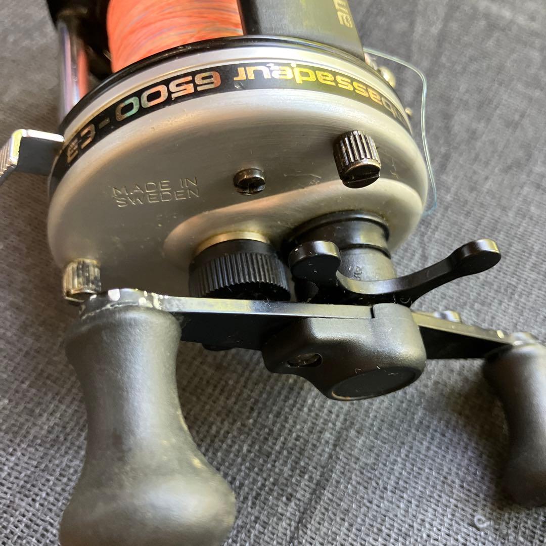 アブガルシア　アンバサダー 6500-C3 リール　PE3号約150m付
