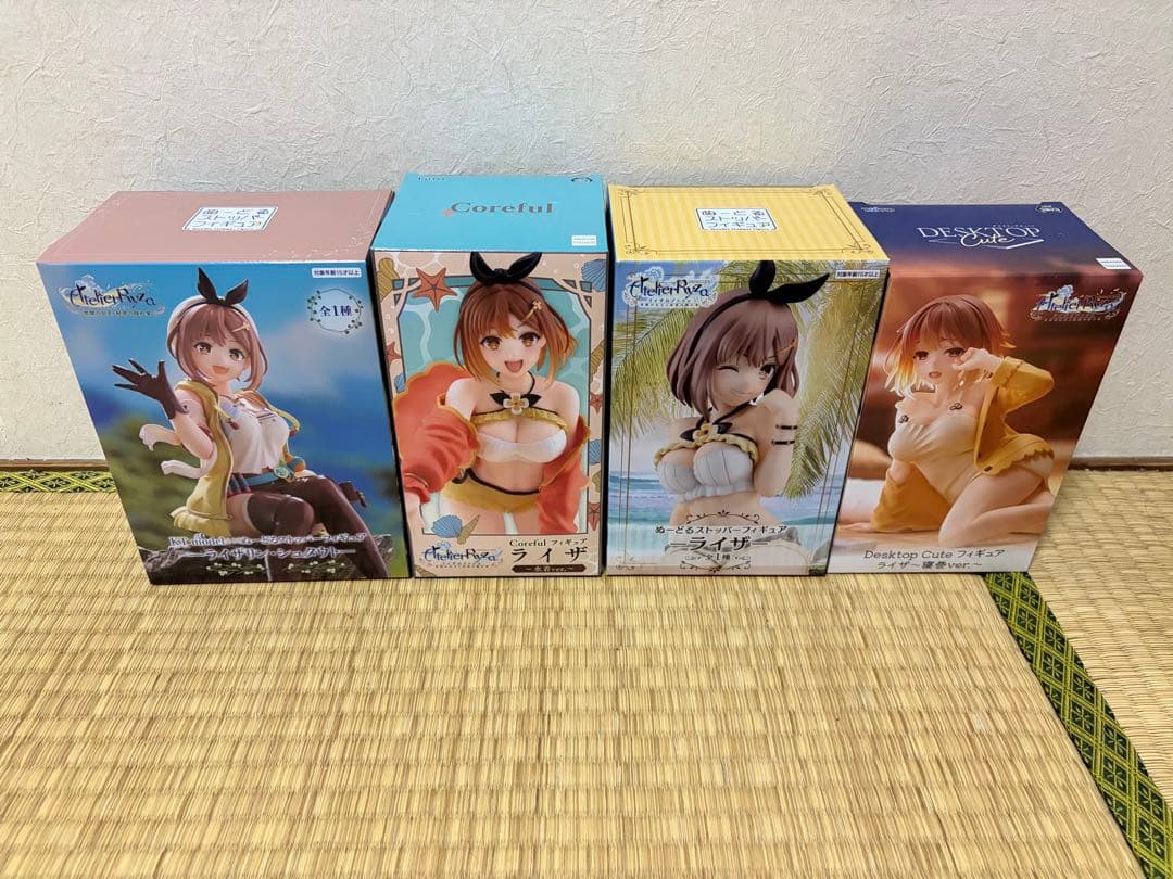 ライザのアトリエ ぬーどるストッパー フィギュア ライザ 4個