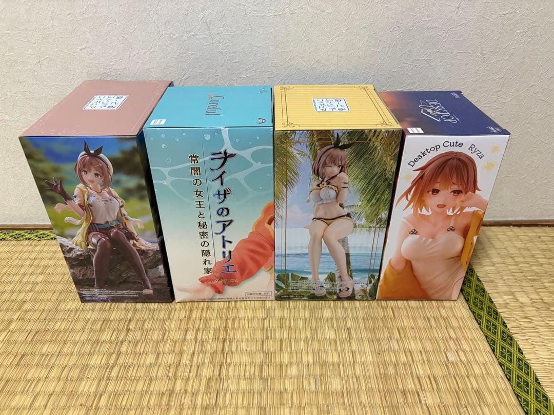 ライザのアトリエ ぬーどるストッパー フィギュア ライザ 4個