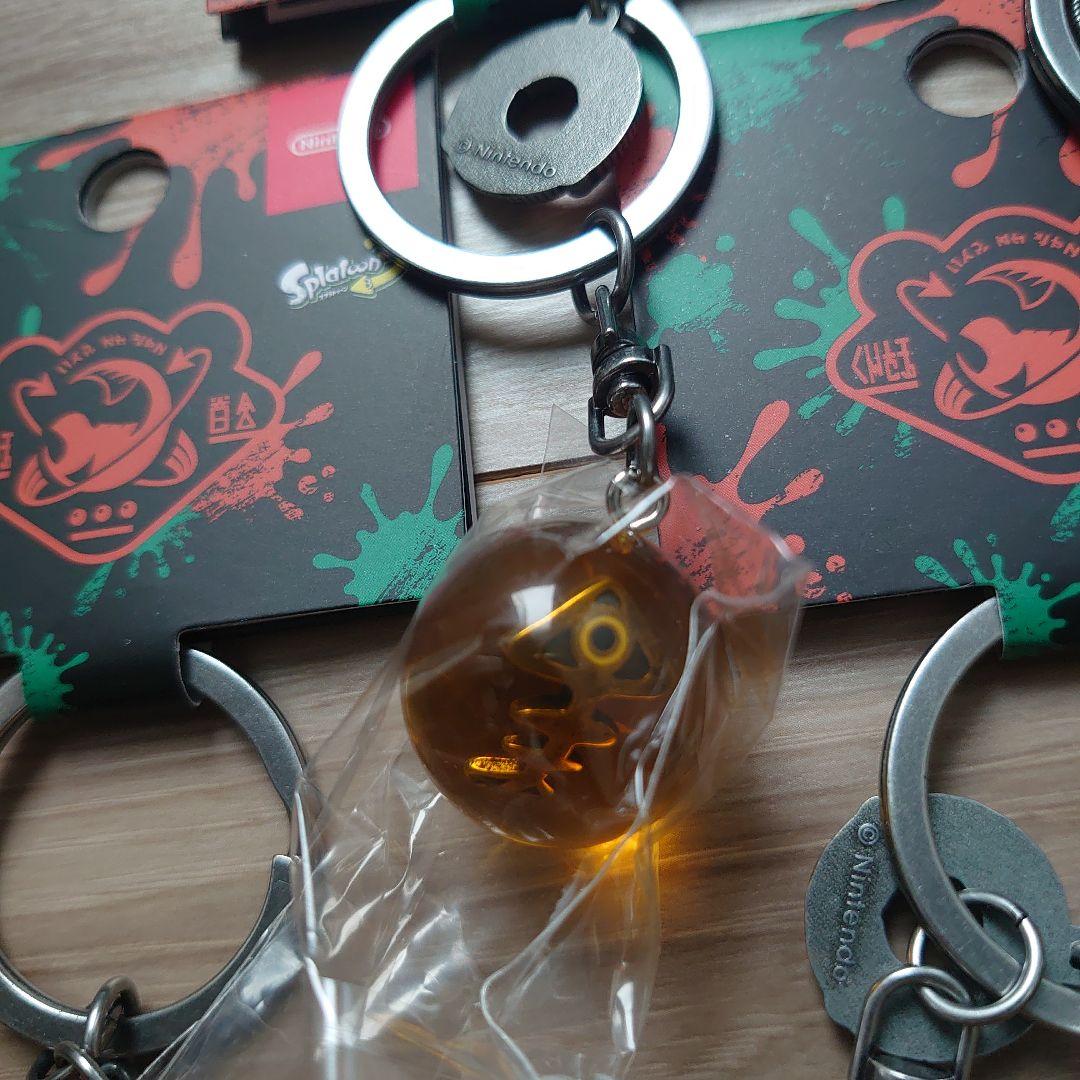 スプラトゥーン３　金イクラ　キーホルダー　5個セット あ
