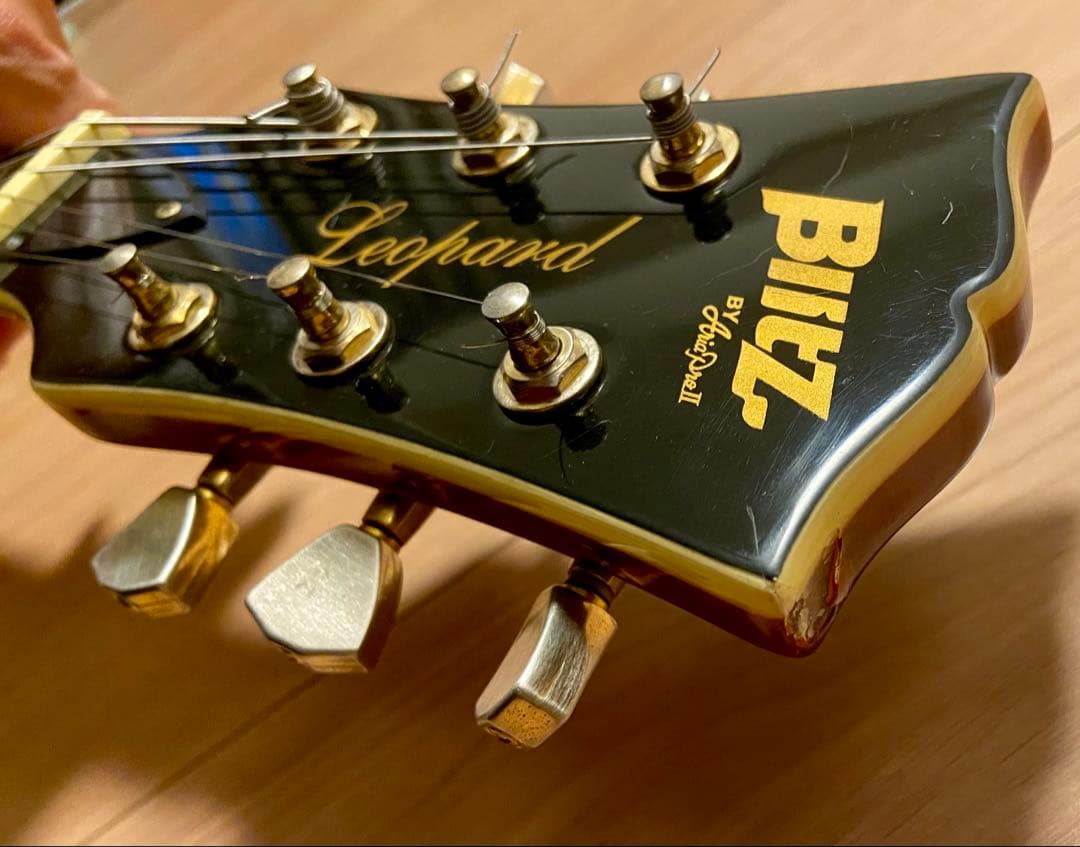 BLITZ ブリッツ レスポール BLP-450 小傷あり 弦交換&調整済 激虎