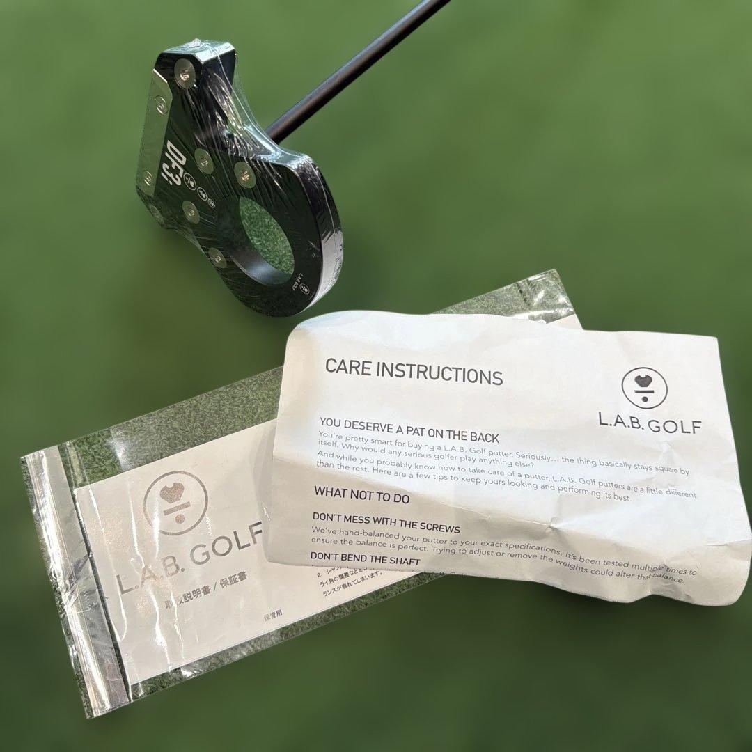 新品 保証書有 ラブゴルフ DF3i 34インチ LAB GOLF パター