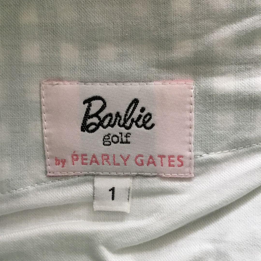 Barbie golf グリーンチェック ショートパンツ 1 パーリーゲイツ
