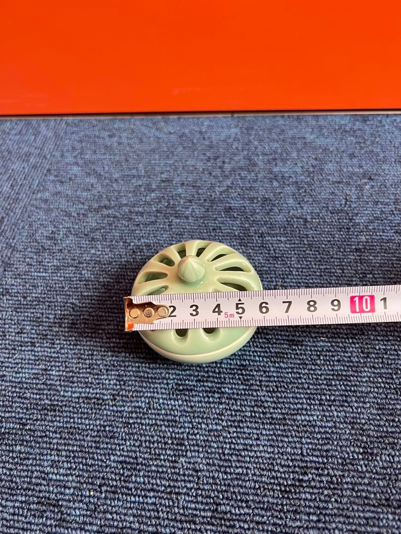 1148 鍋島焼　青磁　香炉　未使用