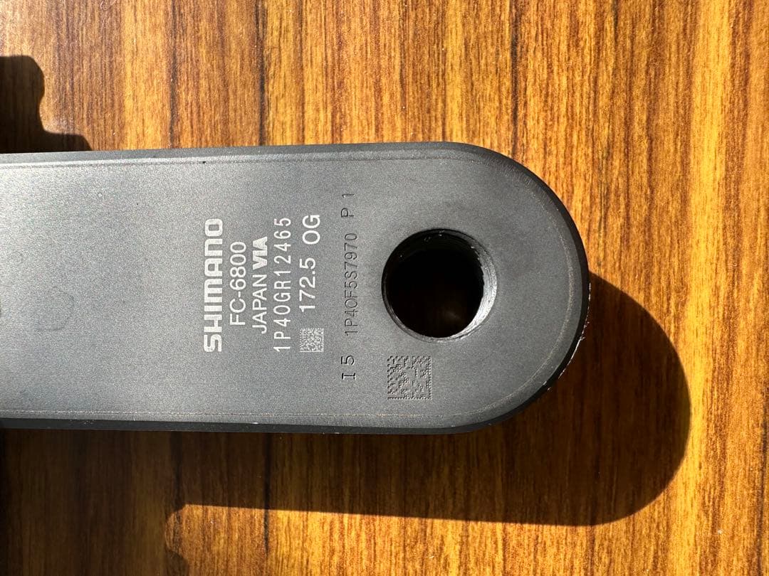 【美品】SHIMANO ULTEGRA FC-6800 11S 172.5mm