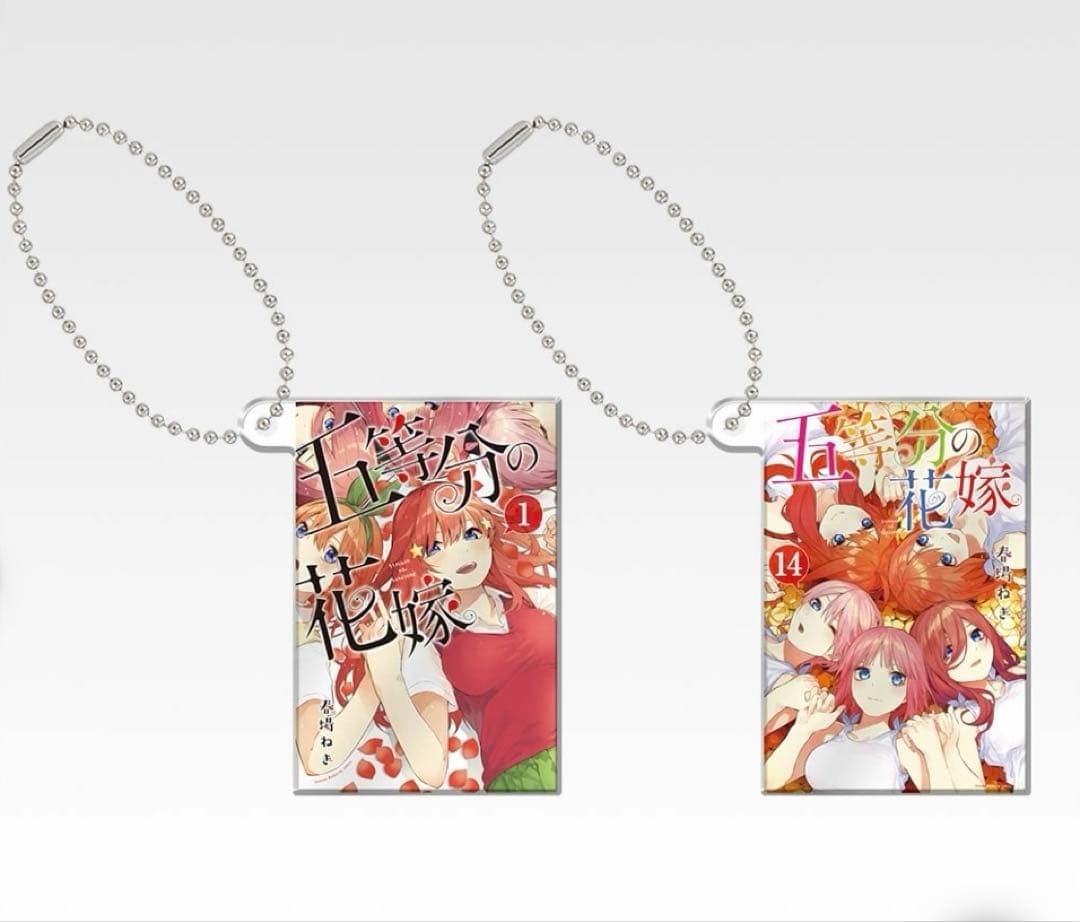 一番くじ　五等分の花嫁　C賞 バストアップアクリルボード　中野三玖　おまけ付き