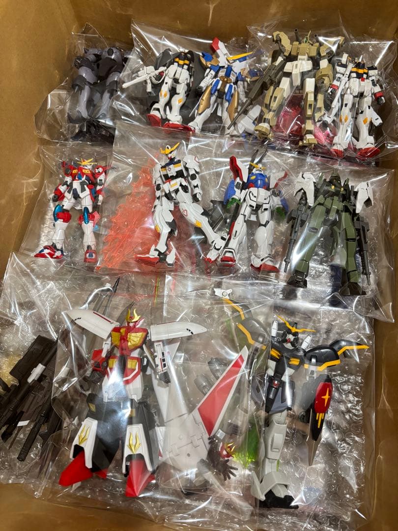 【140サイズ】組立済み ガンプラ ジャンクプラモデルまとめ・バンダイMG HG