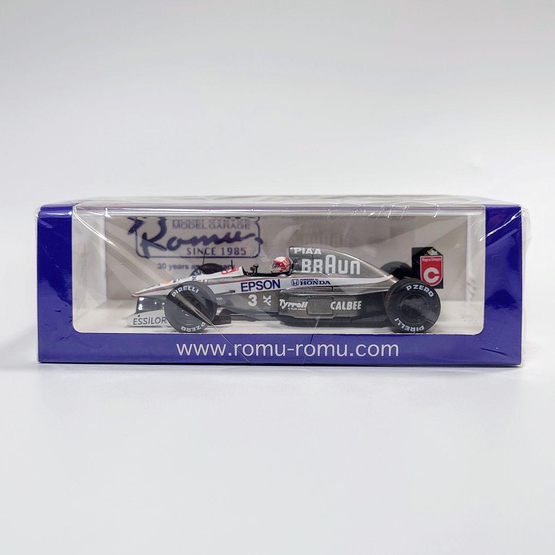 ロム特注 スパーク 1/43 ティレル・ホンダ 020 '91 日本GP 中嶋悟