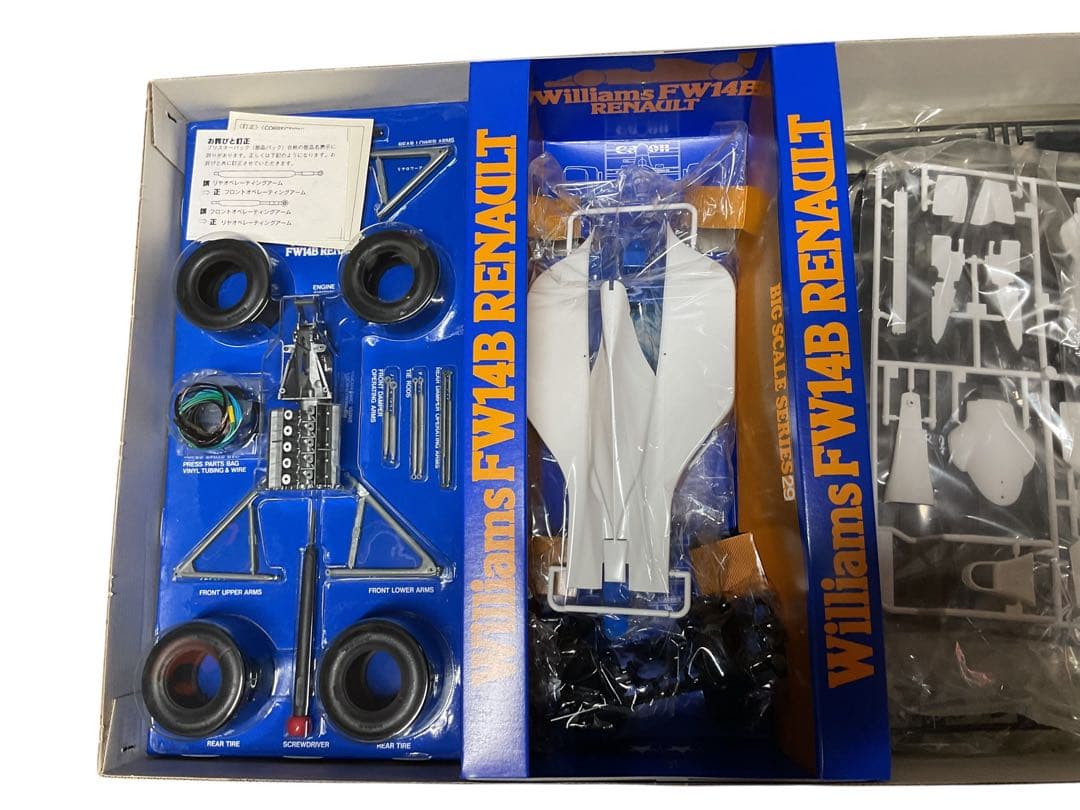 【未組立】TAMIYA タミヤ 1/12 Williams FW14B