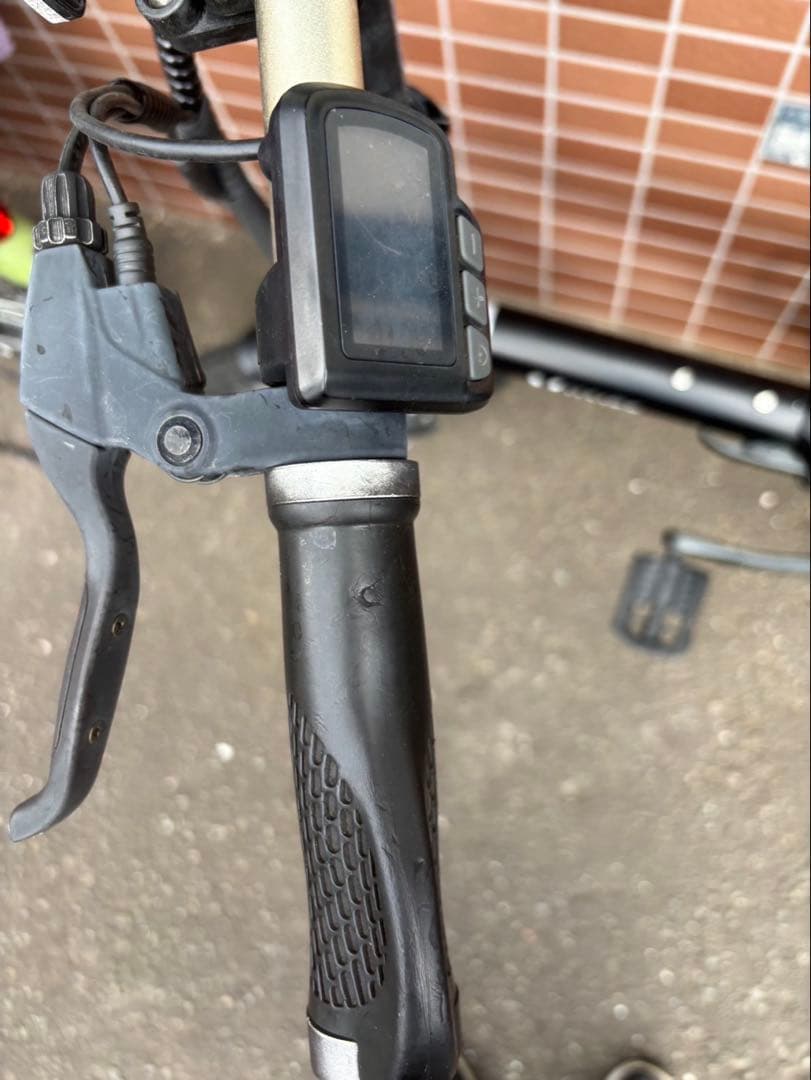 【直接引き渡しのみ】HAIGE 16インチ 電動アシスト折りたたみ自転車