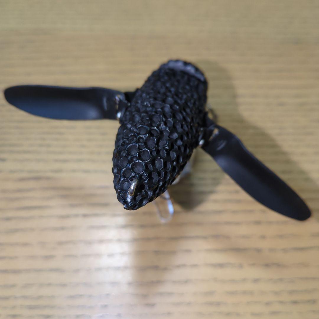 ハンドメイド ルアー ジョイントフカベイト風 クローラー 羽根モノ です