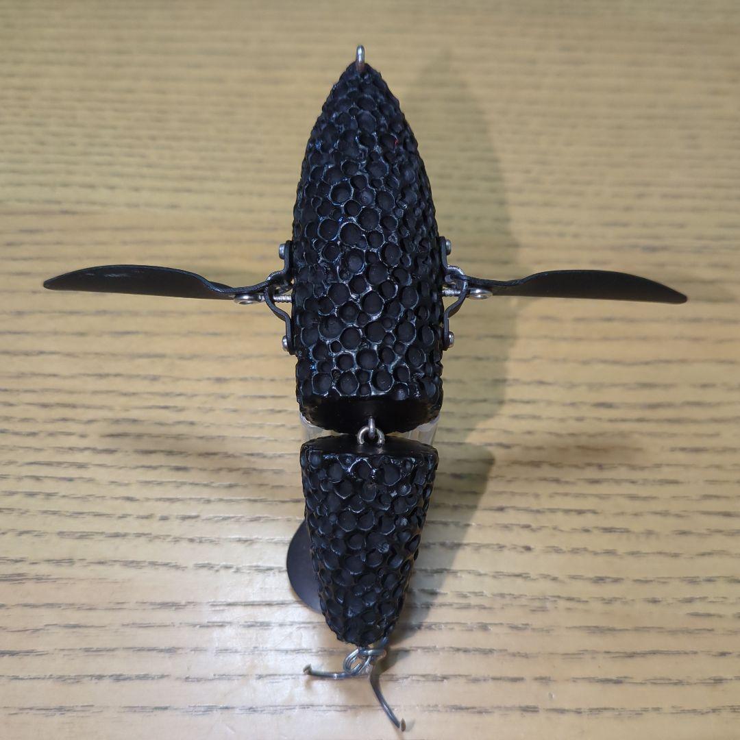 ハンドメイド ルアー ジョイントフカベイト風 クローラー 羽根モノ です