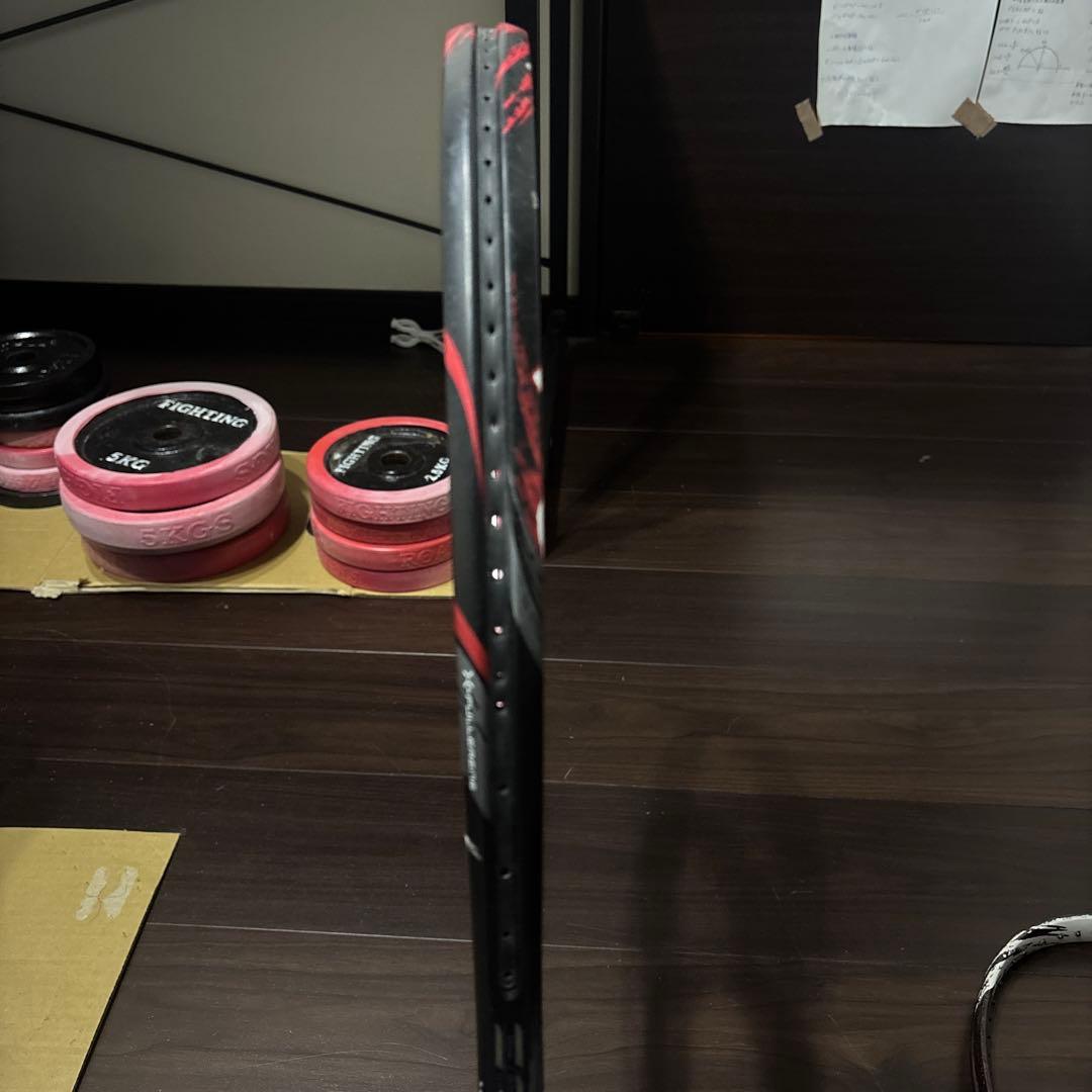 ヨネックス　ナノフォース8v テニスラケット 2本セット 赤黒
