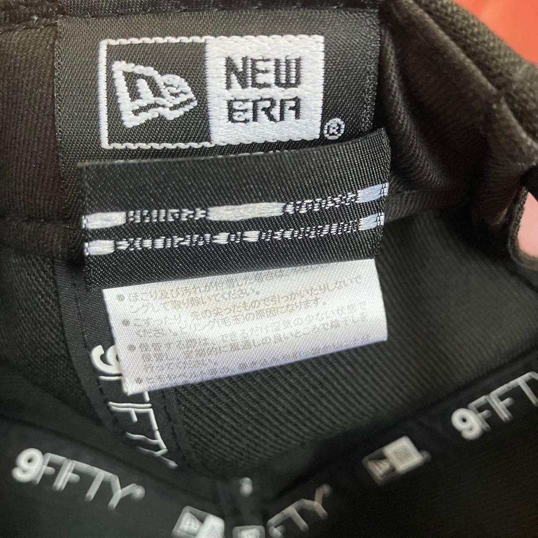 NEW ERA 9FIFTY ブラックキャップ