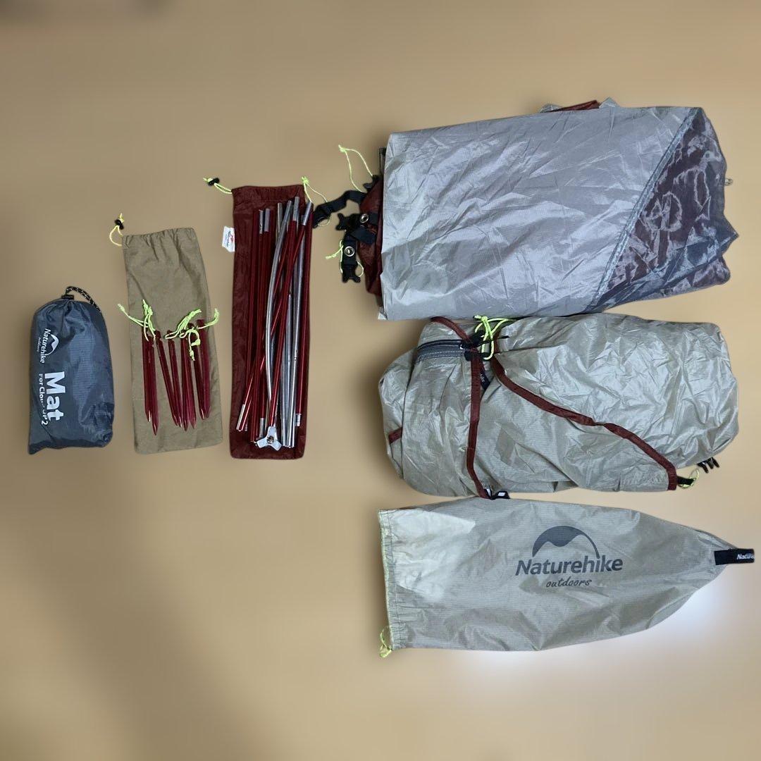 Naturehike クラウドアップ2 テント　グレーベージュ