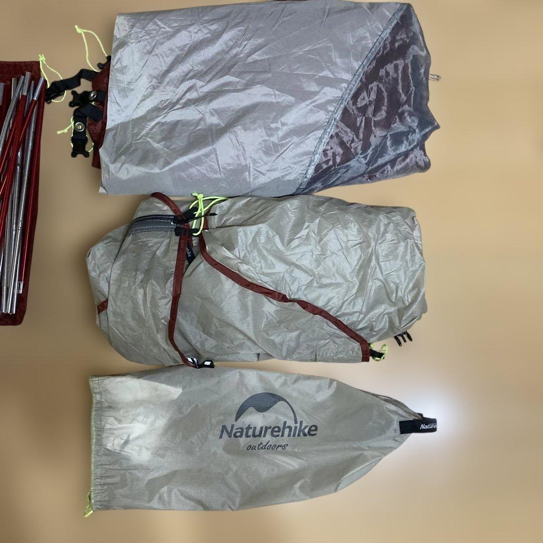 Naturehike クラウドアップ2 テント　グレーベージュ