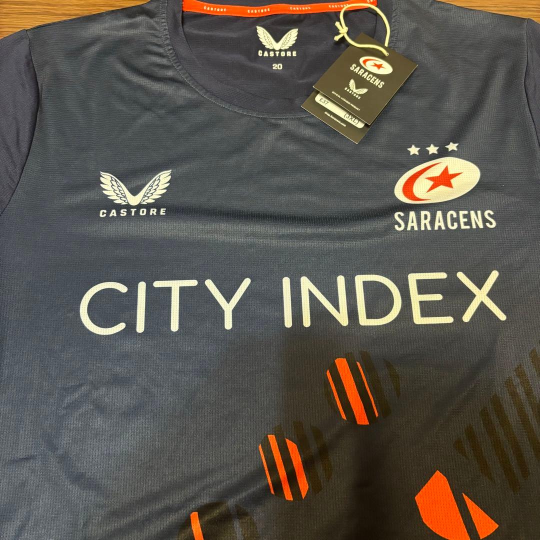 ラグビーフランス　castore サラセンズ　ロンT