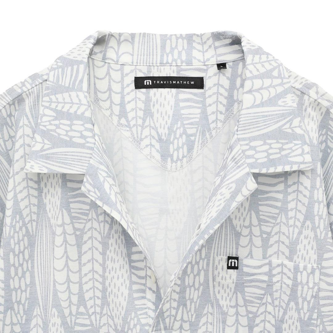 トラヴィスマシュー TRAVISMATHEW サーフボード プリント半袖ポロ