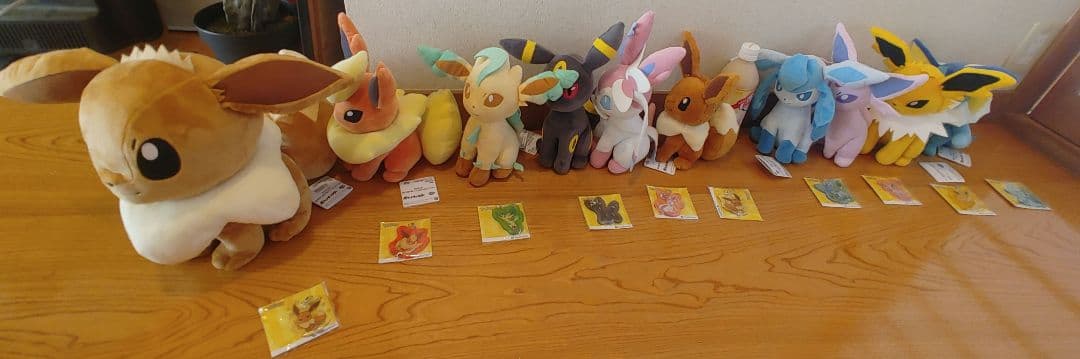 ポケモン ぬいぐるみ　イーブイと進化系　22点まとめ売り