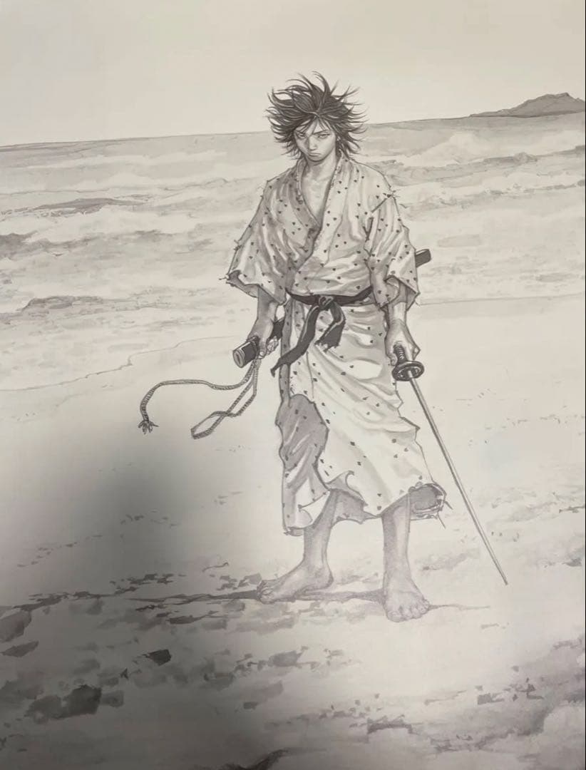 バガボンド★最後の漫画展★仙台限定特大ポスター★宮本武蔵★井上雄彦★B1サイズ