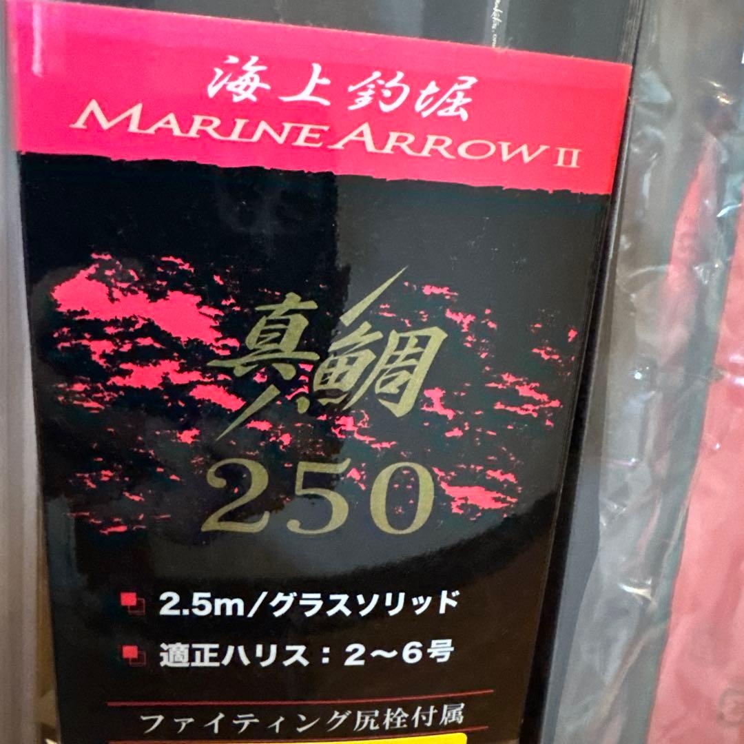 MARINE ARROW II 磯竿 2.5m