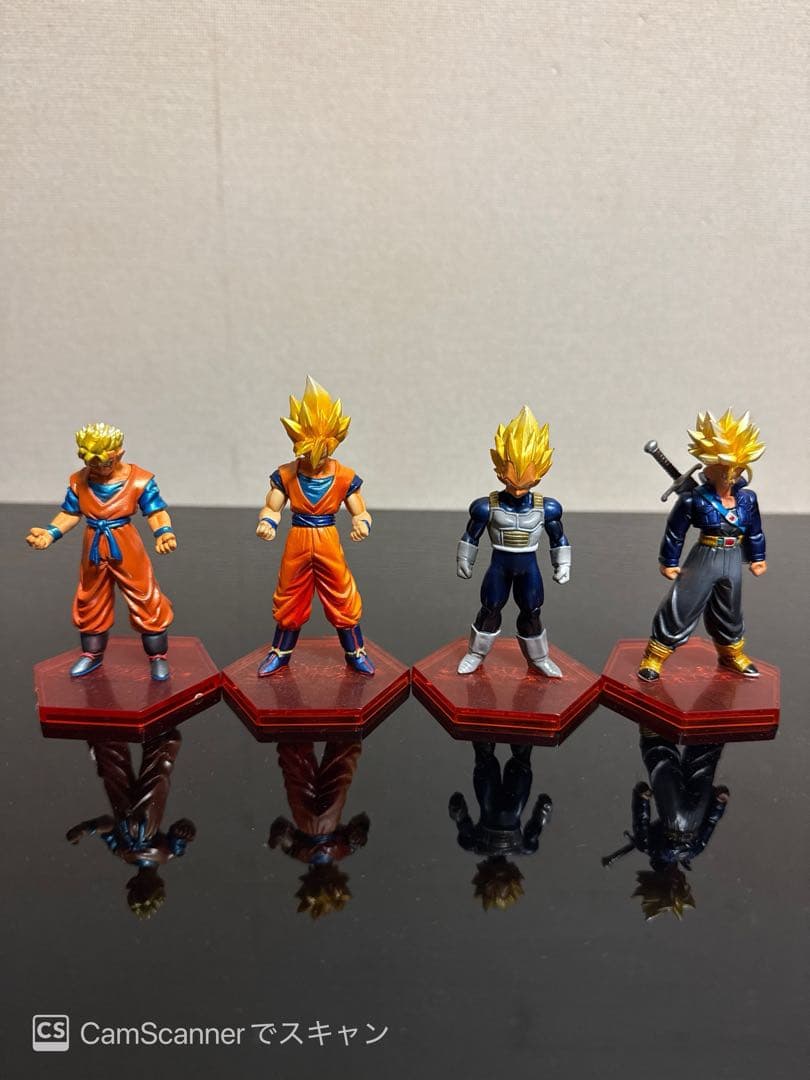 ドラゴンボールフィギュア　レジェンドオブサイヤン　サイヤ人4体セット