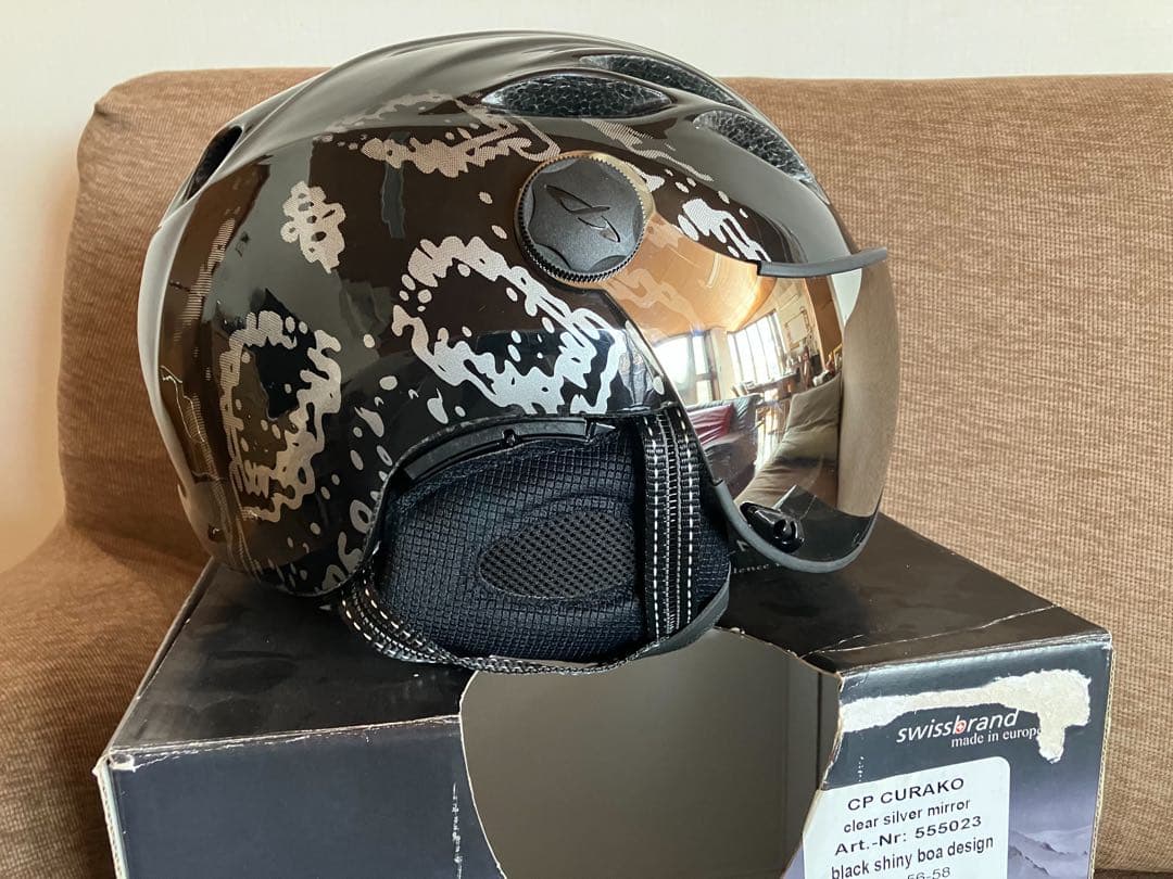 美品　CP ALL IN ONE HELMET ブラック　CURAKO スイス製