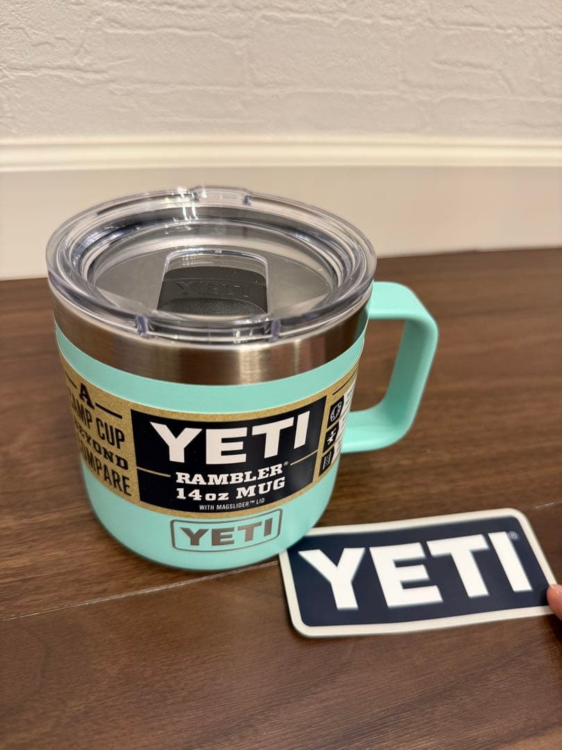 YETI ランブラー 14 oz マグseafoam