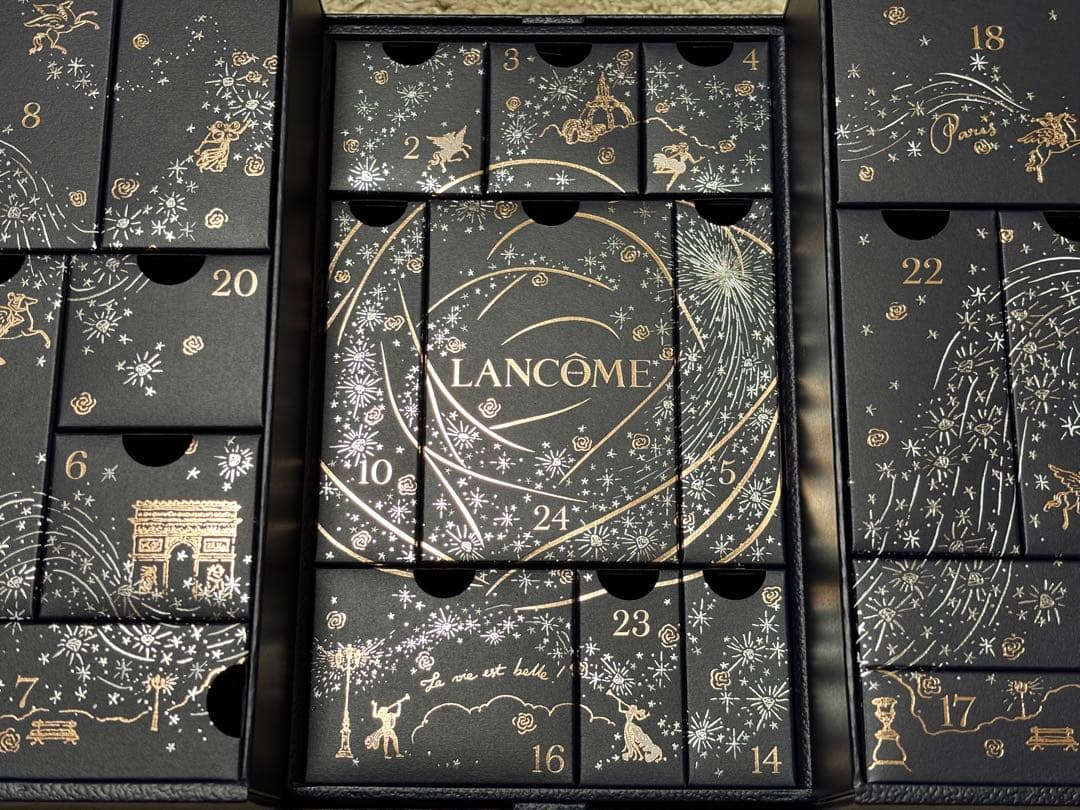 日本初発売　LANCOME 2024アドベントカレンダー　空箱　数量限定