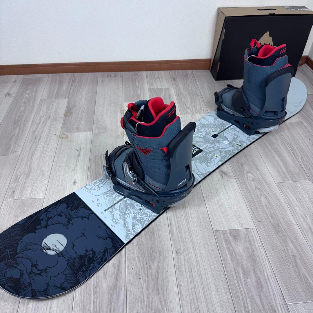 BURTON DESCENDANT 152cm スノーボード 4点セット