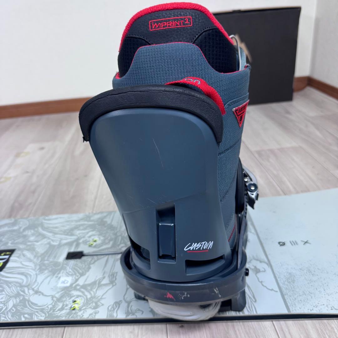 BURTON DESCENDANT 152cm スノーボード 4点セット