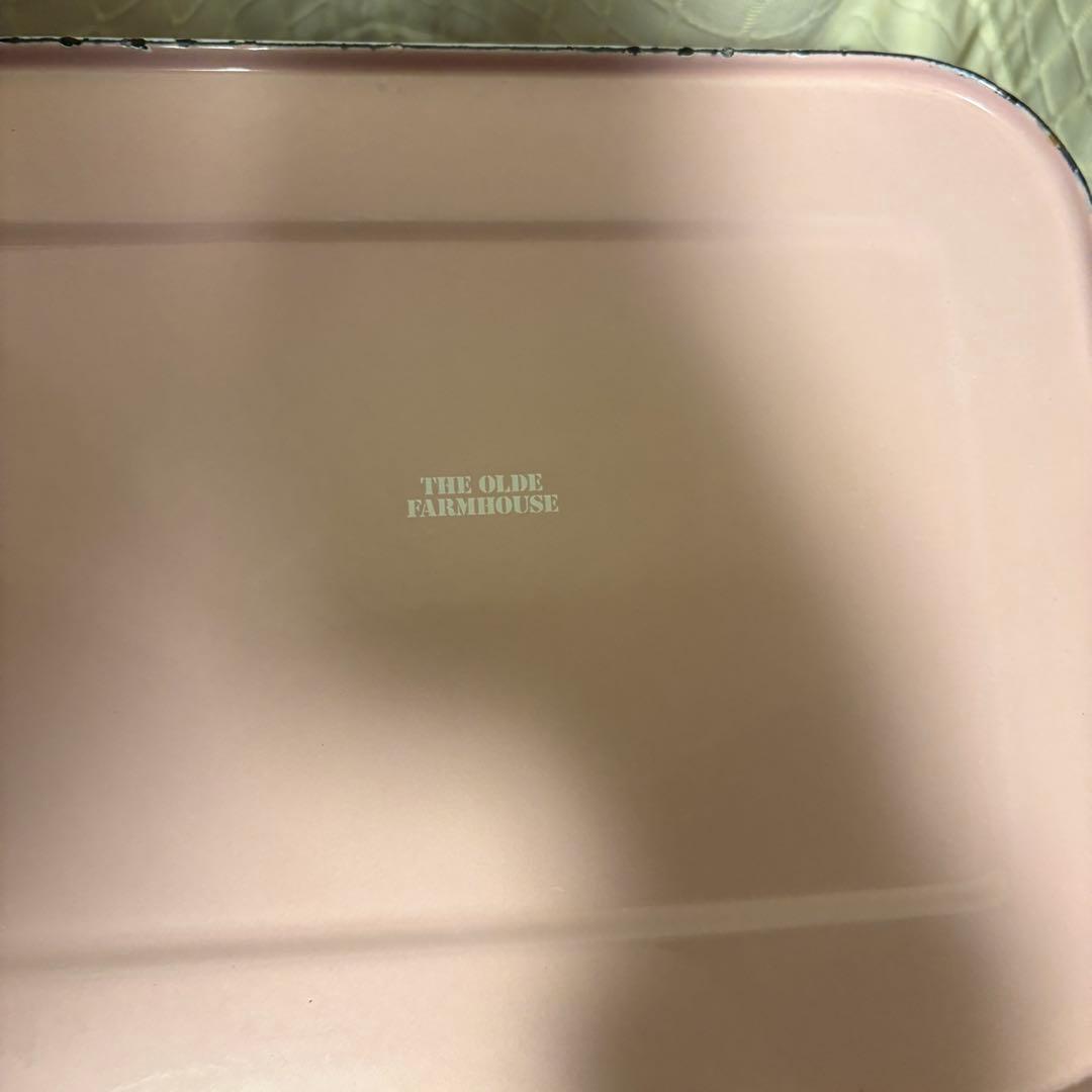 オールドファームハウス　ホーロー　ブレッド缶　大